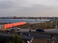 Casco Viejo visto desde la Cinta Costera