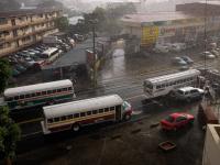 Tarde Lluviosa en Ciudad de Panamá