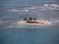 Pequeña Isla desde el Avión - San Blas