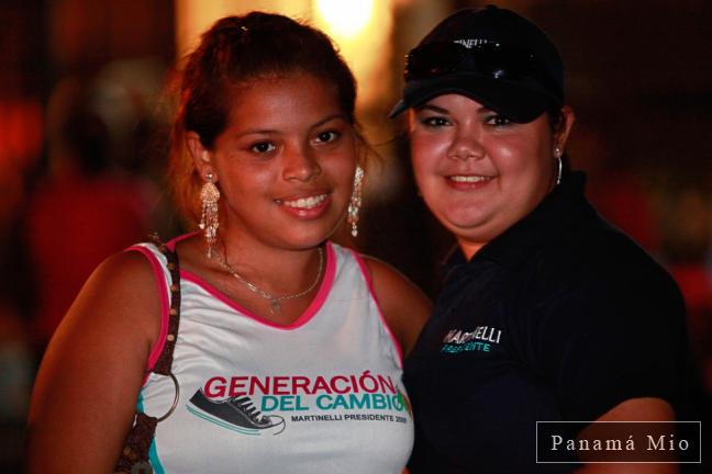 Juventud de Cambio Democrático en la Feria de la Candelaria - Bugaba