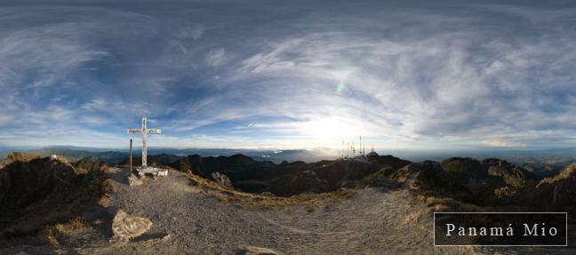 Volcan Barú, Panamá - Summit en 360